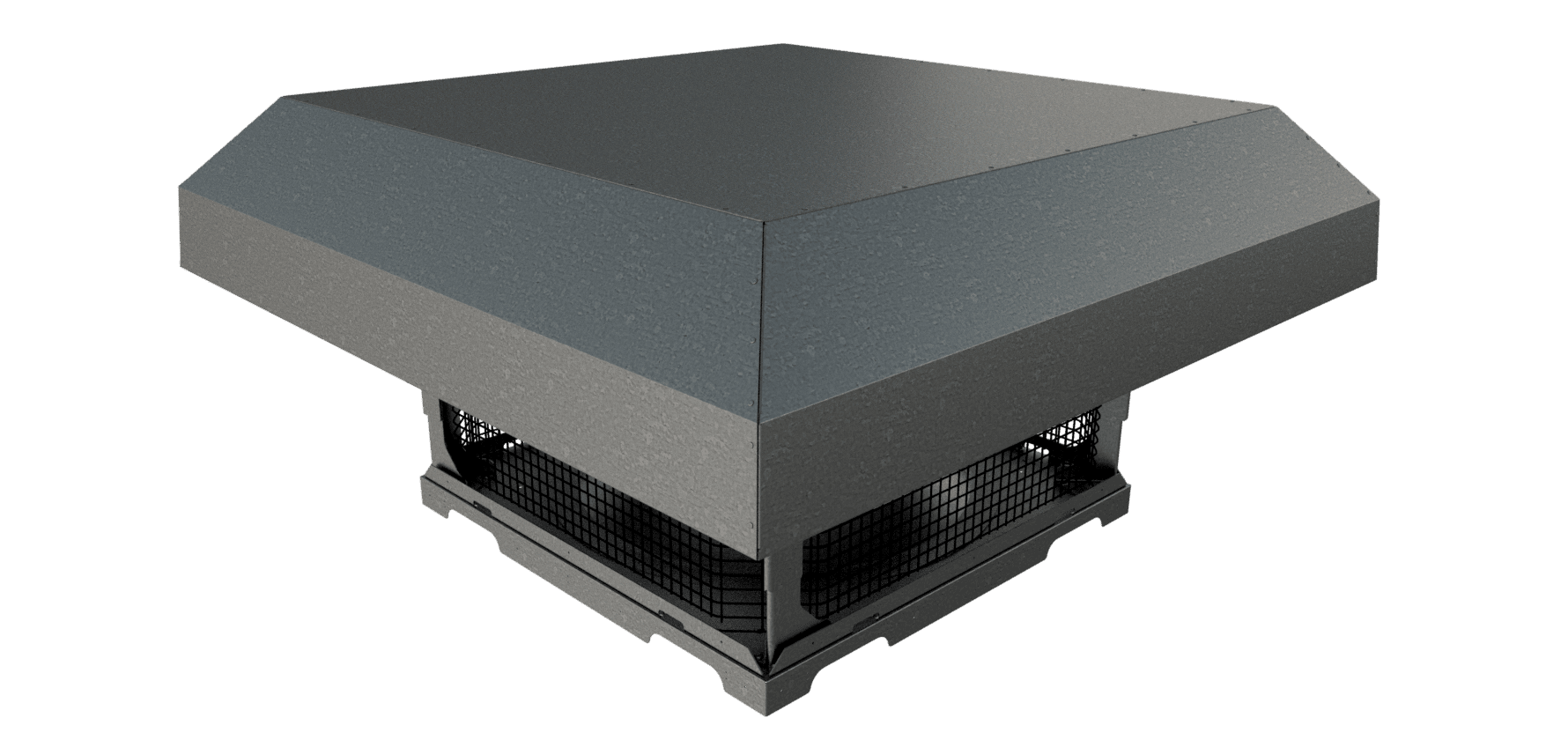 CRCDE - Centrifugal Roof Commercial Downward Exhaust Range